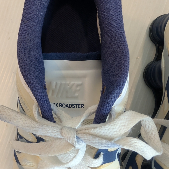 2012 Nike Shox Roadster Men\'s White and Navy Athletic Shoes Sneakers Size 8 main image 7